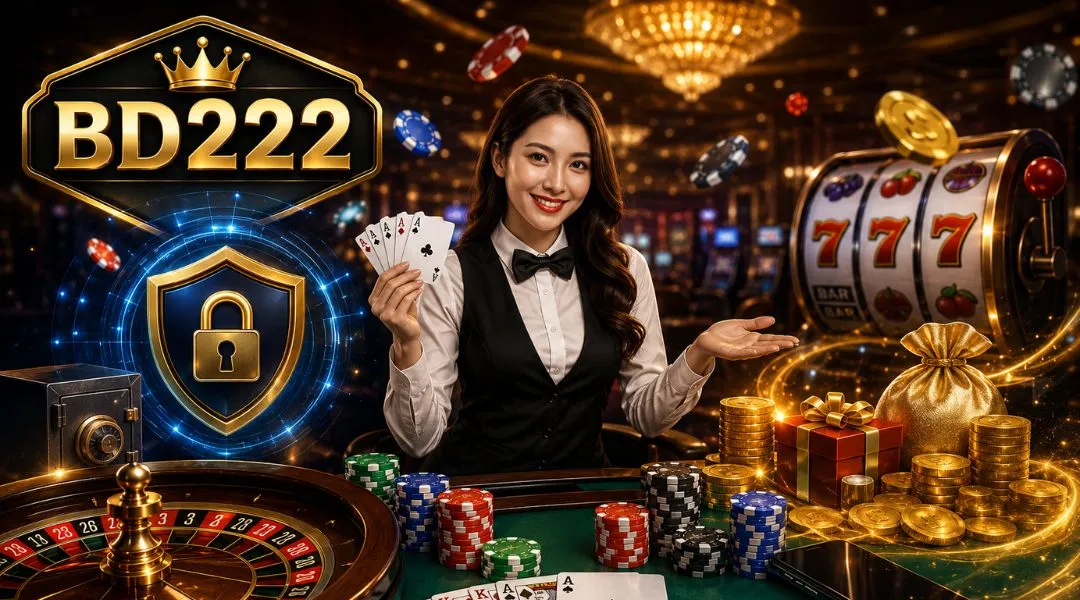 BD222 ক্যাসিনো লবি খেলোয়াড়দের কাছে জনপ্রিয় হওয়ার কারণসমূহ।